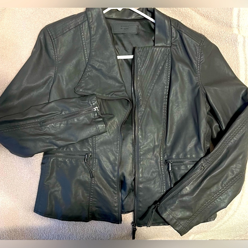 Blank NYC vegan leather jacket.